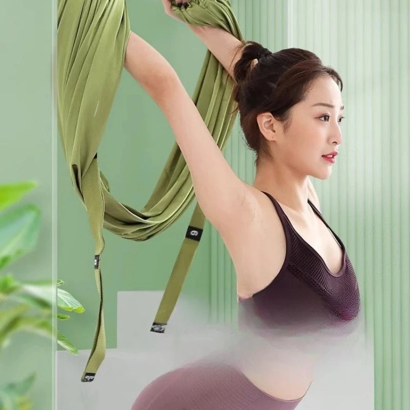 Yoga-stropp for ryggstrekk og bevegelighet