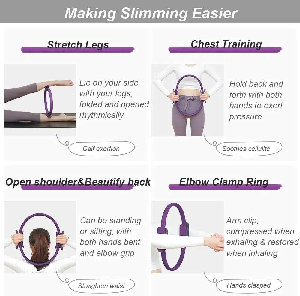 Pilatesring for hjemmetrening