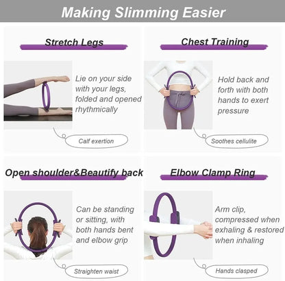 Pilatesring for hjemmetrening