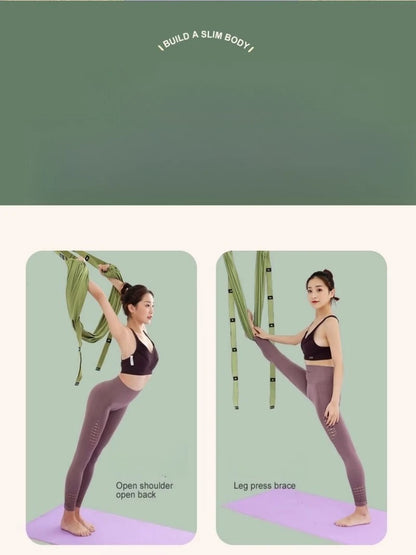 Yoga-stropp for ryggstrekk og bevegelighet