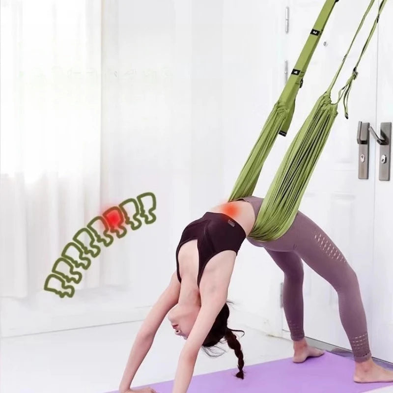 Yoga-stropp for ryggstrekk og bevegelighet