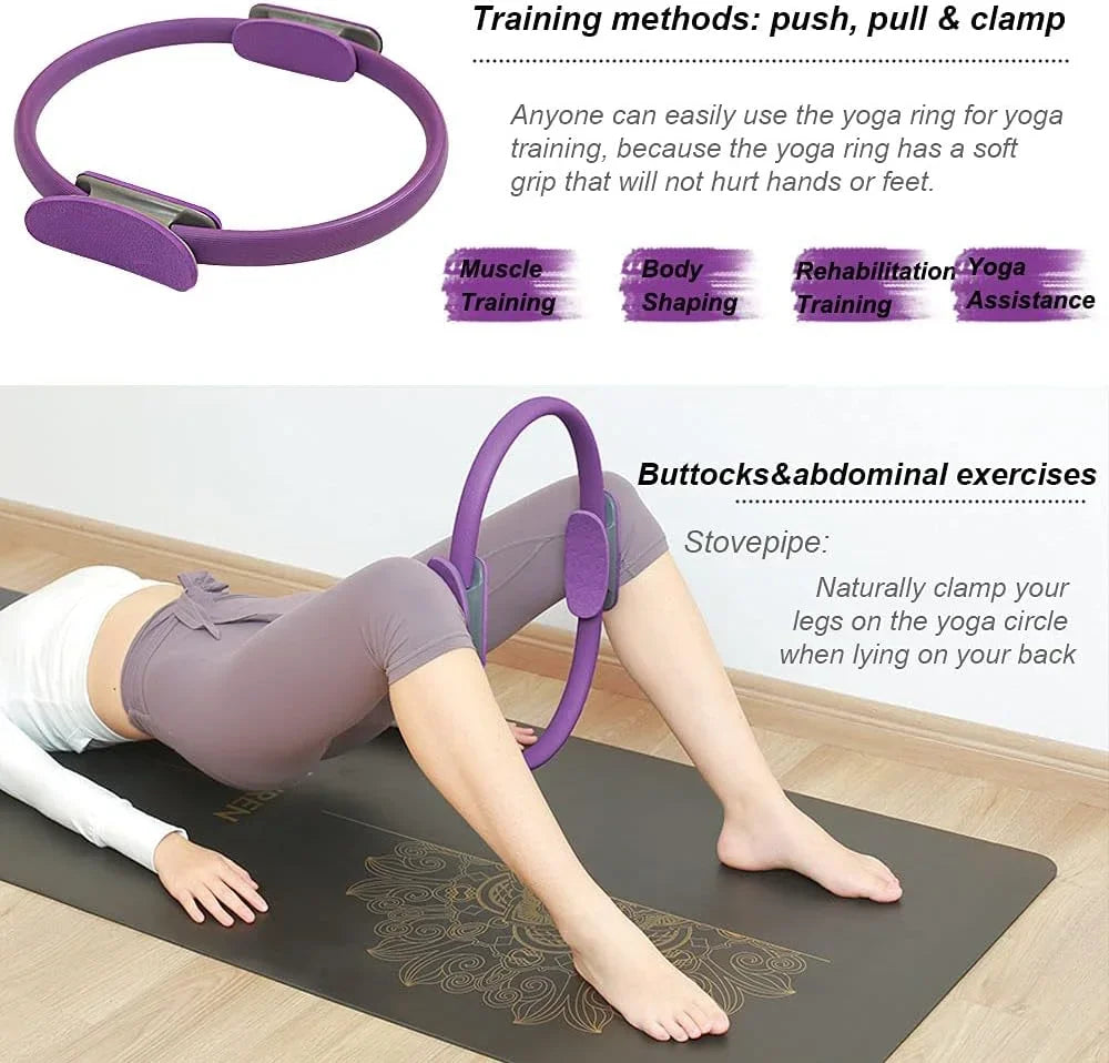 Pilatesring for hjemmetrening